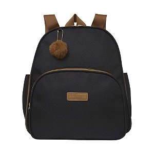 Mochila de Maternidade Pirulitando Baby Família Preto