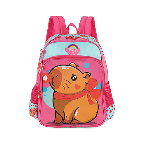 Mochila de Costas Luxcel Up4You Capivara Pink