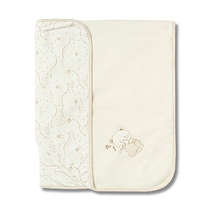 Manta De Soft Hug Canção De Ninar Bege