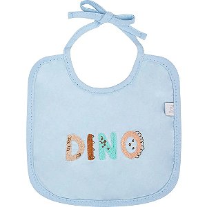 Kit Com 2 Babadores Hug Azul Místico