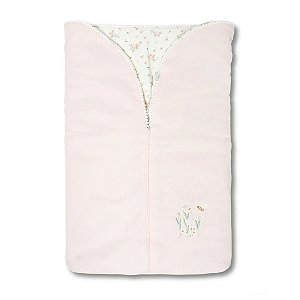 Porta Bebê Hug Jardim da Aurora Rosa