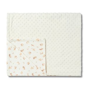Cobertor Hug Fleece Dots Fun Chá Da Tarde Off White