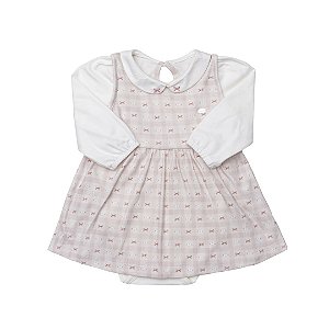 Body Vestido Lilica Ripilica Grow Up Petit Rosa