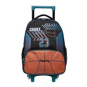 Mochila de Rodinhas Pacific Sem Alça Pack Me Legend Preto