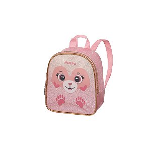 Lancheira de Costas Pacific Pack Me Teddy Bear Rosa