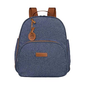 Mochila de Maternidade Pirulitando Baby Sentimento Azul