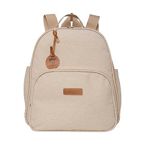Mochila de Maternidade Pirulitando Baby Sentimento Marfim