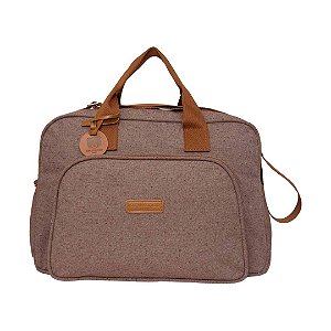 Bolsa Maternidade Pirulitando Baby Grande Sentimento Marrom