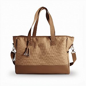 Bolsa de Maternidade Just Baby Shopping Bear Marrom