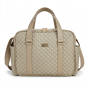 Bolsa de Maternidade Grande Just Baby Aurora Bege