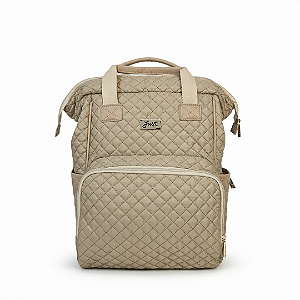 Mochila de Maternidade Just Baby Multifuncional Aurora Bege