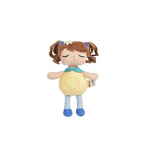 Boneca Metoo Mini Com Caixa Angela Fruta Limãozinho 20CM