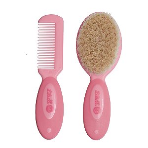 Kit Escova e Pente Lilica Ripilica Happy Sky Rosa