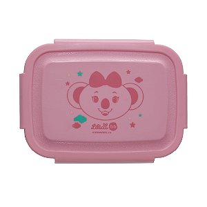 Kit de Alimentação Bento Box Lilica Ripilica Happy Sky Rosa