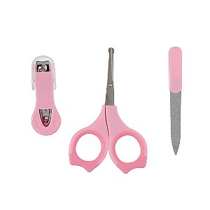 Kit Cuidados do Bebê Lilica Ripilica Happy Sky Rosa