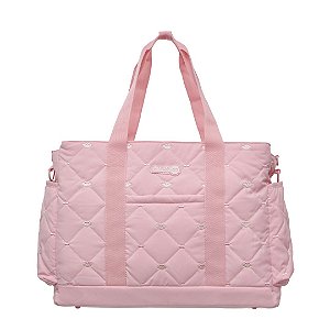 Bolsa de Maternidade Tote Lilica Ripilica Grande Comfy Rosa
