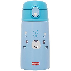 Garrafa Inox Pacific 400ML Fisher Price Play Time Urso Azul