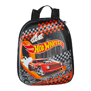 Mochila Pequena Maxtoy Hotwheels Night Shifter Preto