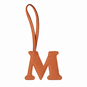 Chaveiro Letra Masterbag Letra M Caramelo