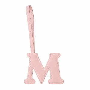 Chaveiro Letra Masterbag Letra M Rose