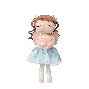 Boneca Metoo Mini Com Caixa Angela Fada Happiness Maya