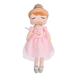 Boneca Metoo Mini Com Caixa Angela Bailarina Aurora 20Cm