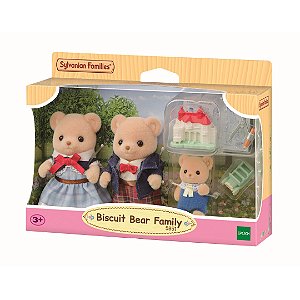 Família Dos Ursos Biscoito Sylvanian Families Colorido