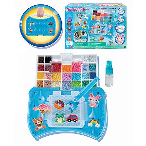 Conjunto Aquabeads Beginners Craft Studio Azul