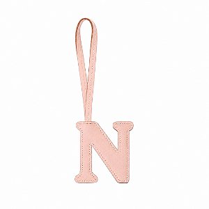 Chaveiro Letra Masterbag Letra N Rose