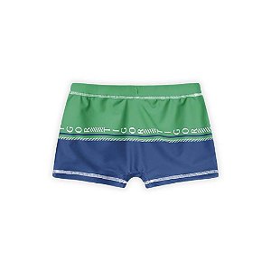 Sunga Tigor T Tigre Take It Easy Verde e Azul