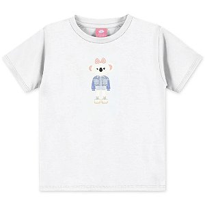 Camiseta Lilica Ripilica New In Jeans Branco