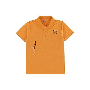 Camiseta Gola Polo Tigor T Tigre Since 93 Amarelo