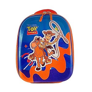Mochila Pequena Maxtoy Toy Story Woody Azul
