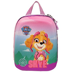 Mochila Pequena Maxtoy Patrulha Canina Skye Nave Rosa