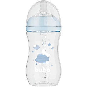 Mamadeira Buba Easy Flow Nuvem 270ml Azul