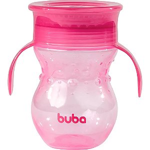 Copo de Treinamento Buba 360 Rosa Pink