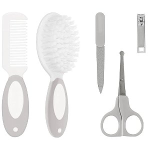 Kit Cuidados do Bebê Buba Cinza