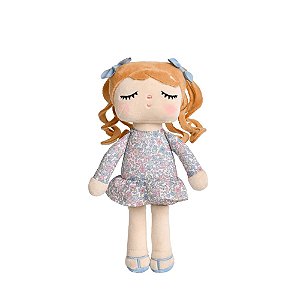 Boneca Metoo Mini Com Caixa Angela Mari 20Cm Azul