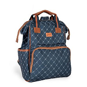 Mochila de Maternidade Just Baby Multifuncional Bella Azul