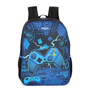 Mochila de Costas Luxcel Up4You Game Petit Azul