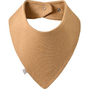 Babador Bandana Pingo Lelê Marrom Castanho