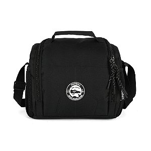 Lancheira Escolar Luxcel Up4You Bola Futebol Preto