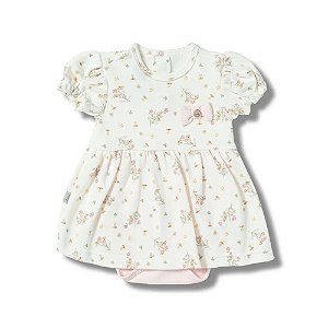 Body Vestido Hug Jardim Da Aurora Rosa