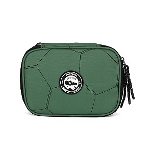 Estojo Box 100 Pens Luxcel Up4You Bola Futebol Verde