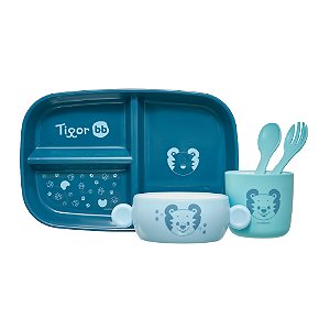 Kit Alimentação Pacific 5PCS Tigor T Tigre Happy Pilot Azul
