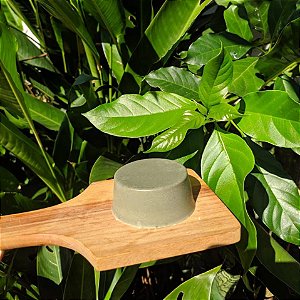 Sabonete natural artesanal de argila verde (Grande)