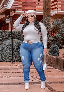 Calça Jeans Potencial Plus Size Skinny Julyanne