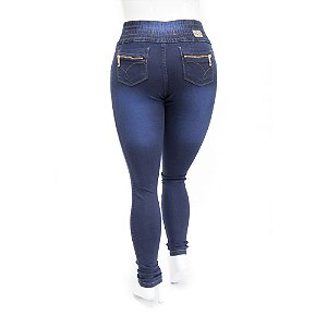 Calça Jeans Feminina Plus Size Helix Carbono