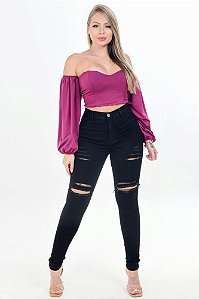 Calça Jeans Ane Skinny Mayllane