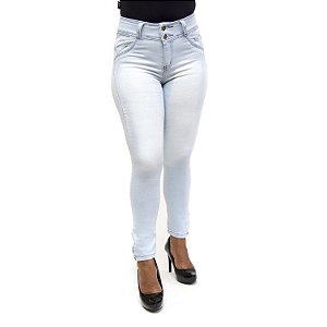 Calça Jeans Feminina Clara Delavê Meitrix com Elastano